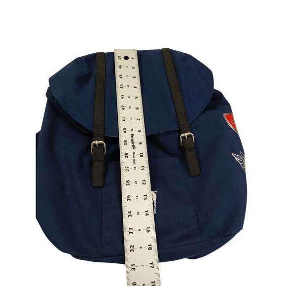 RALPH LAUREN FRAGRANCES Men's Pony World of Polo Backpack Travel Bag, NAVY Read - Picture 9 of 9